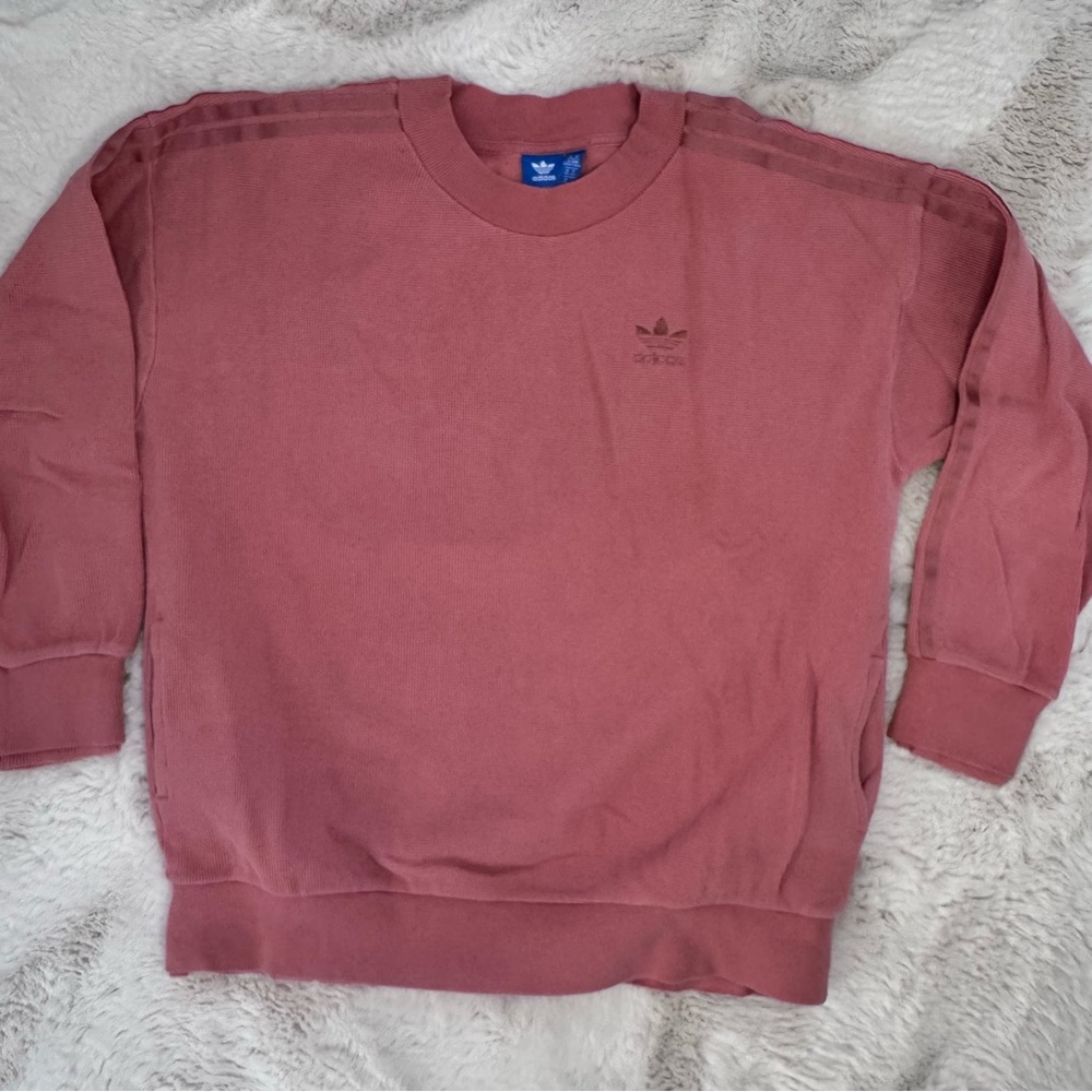 Adidas pink sweatshirt